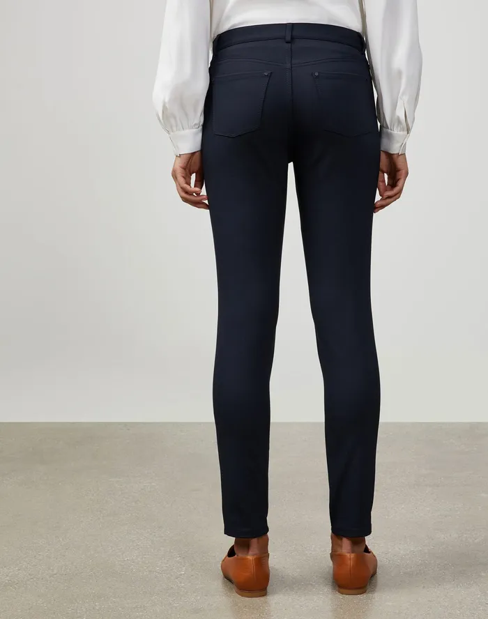 Women Lafayette 148 New York Pants and Shorts PlusSize Acclaimed Stretch Mercer Pant Ink