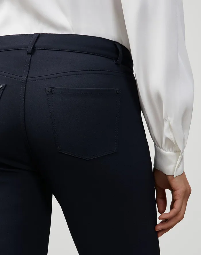 Women Lafayette 148 New York Pants and Shorts PlusSize Acclaimed Stretch Mercer Pant Ink
