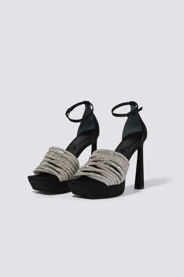 Women Lena Sandal Black Jonathan Simkhai Footwear