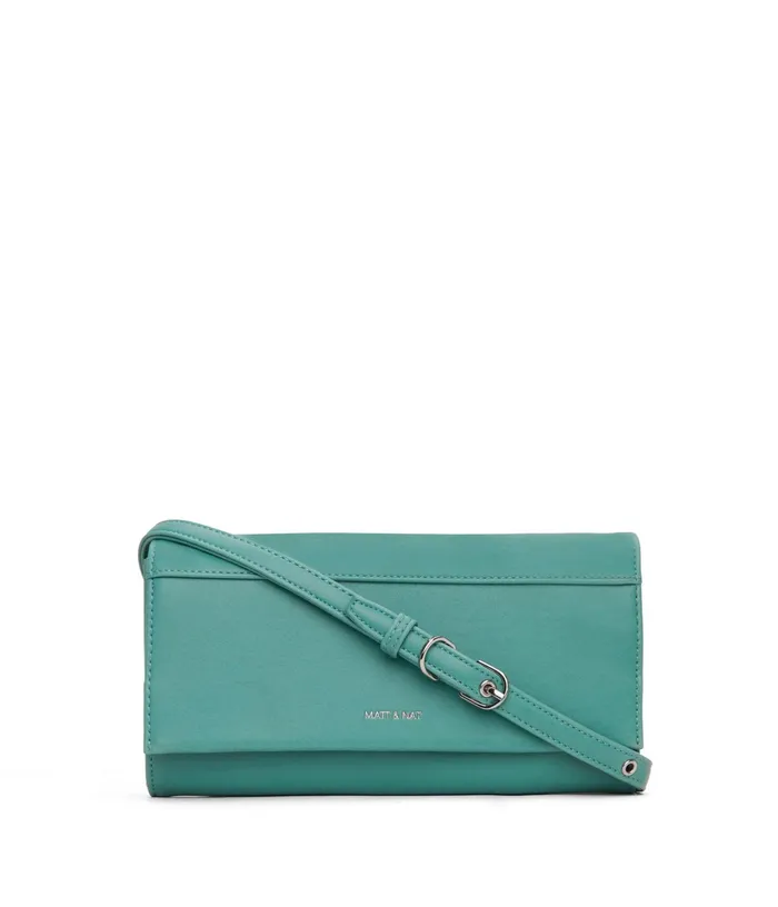 Women Lette Vegan Wallet Crossbody Bag 8211 Vintage Oasis Matt and Nat Wallets Women Lette Vegan Wallet Crossbody Bag 8211 Vintage Oasis Matt and Nat Wallets