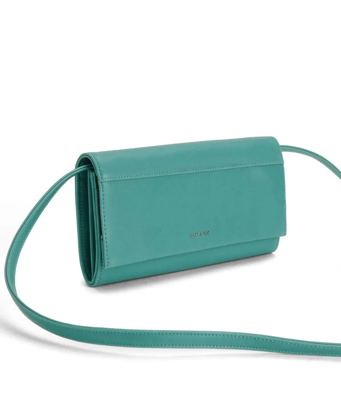 Women Lette Vegan Wallet Crossbody Bag 8211 Vintage Oasis Matt and Nat Wallets