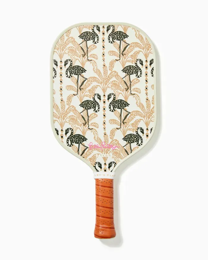 Women Lilly Pulitzer Activewear Lilly Pulitzer X Recess Pickleball Paddle Spearmint Oversized Kiss My Tulips