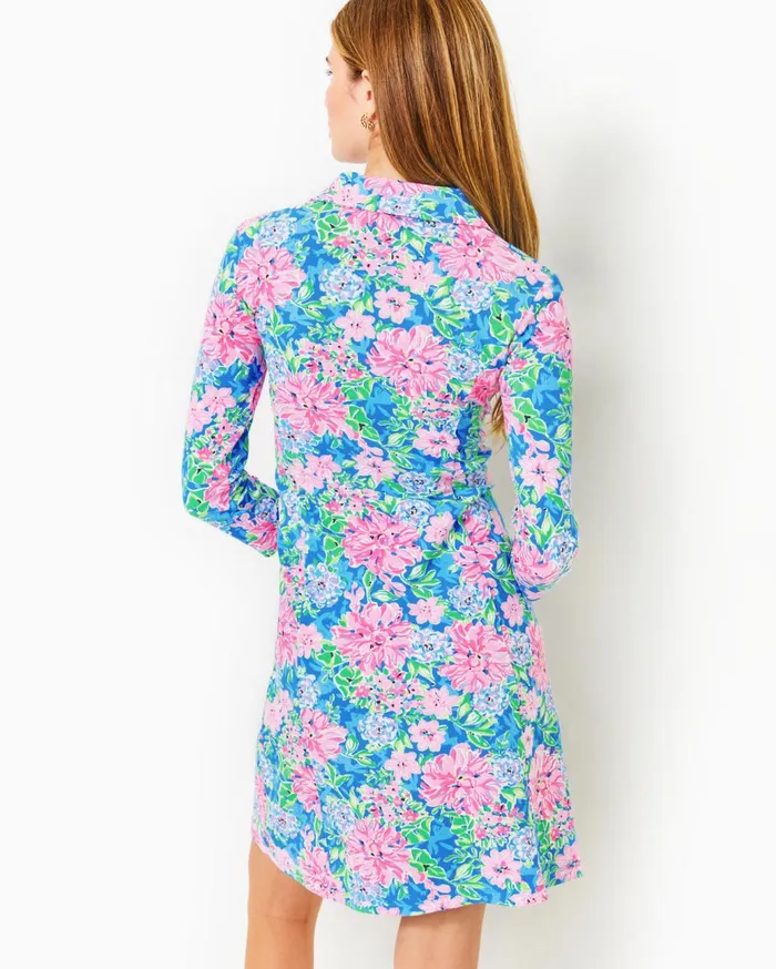 Women Lilly Pulitzer Activewear UPF 50 Luxletic Silvia Dress Multi Spring In Your Step Women Lilly Pulitzer Activewear UPF 50 Luxletic Silvia Dress Multi Spring In Your Step