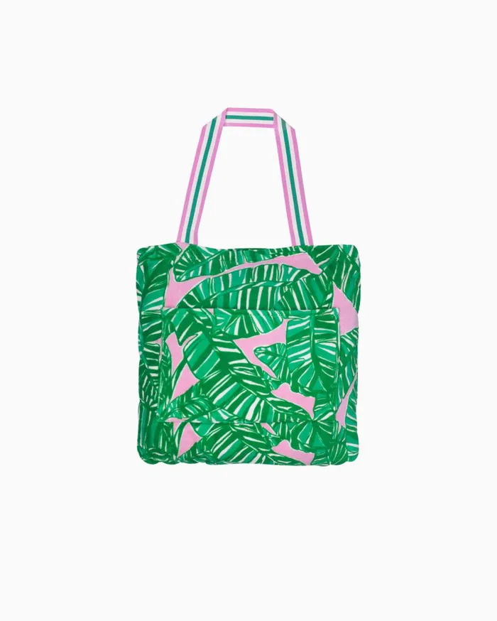 Women Lilly Pulitzer Bags Towel Tote Resort White Pb Anniversary Toile