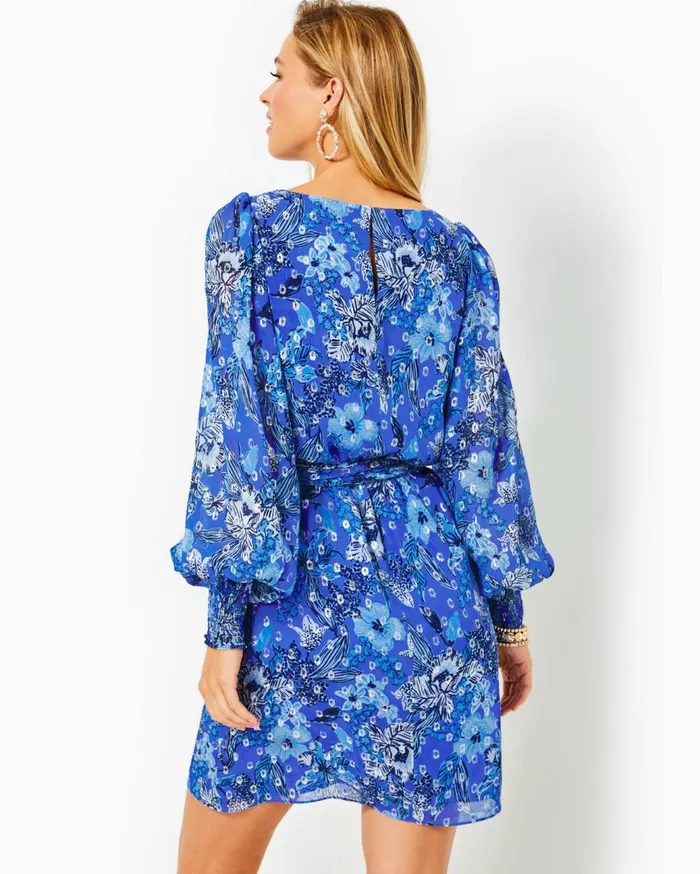 Women Lilly Pulitzer Dresses Alfreda Straight Dress Alba Blue Cruisin Together Women Lilly Pulitzer Dresses Alfreda Straight Dress Alba Blue Cruisin Together