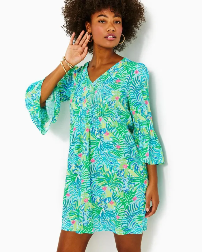 Women Lilly Pulitzer Dresses Danika Tunic Dress Multi Via Parigi Women Lilly Pulitzer Dresses Danika Tunic Dress Multi Via Parigi