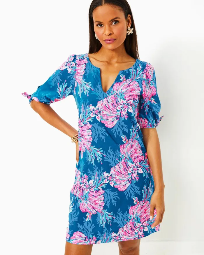 Women Lilly Pulitzer Dresses Danika Tunic Dress Multi Via Parigi Women Lilly Pulitzer Dresses Danika Tunic Dress Multi Via Parigi