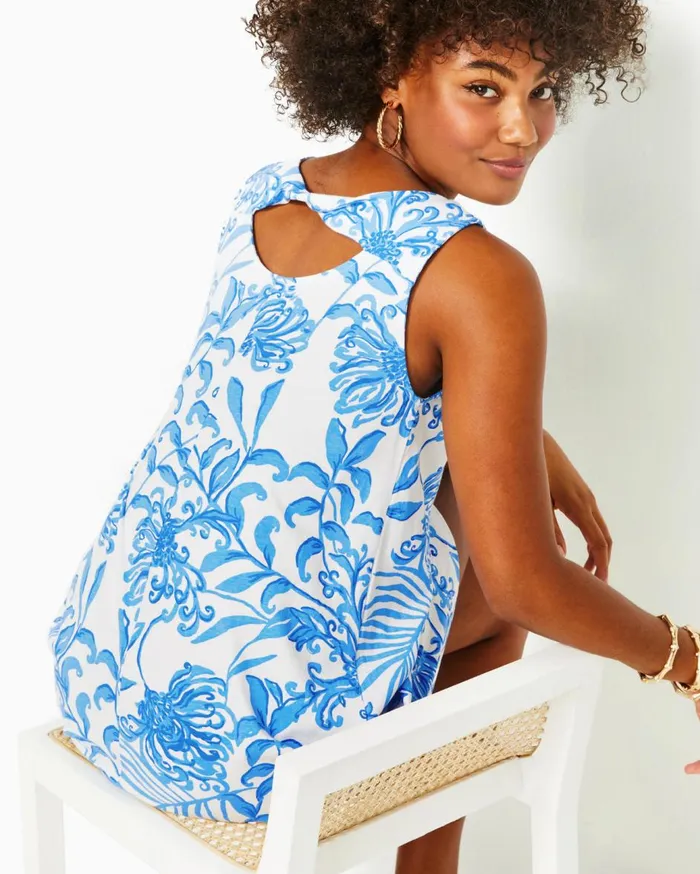 Women Lilly Pulitzer Dresses Gabriel Dress Low Tide Navy Life Of The Party Women Lilly Pulitzer Dresses Gabriel Dress Low Tide Navy Life Of The Party