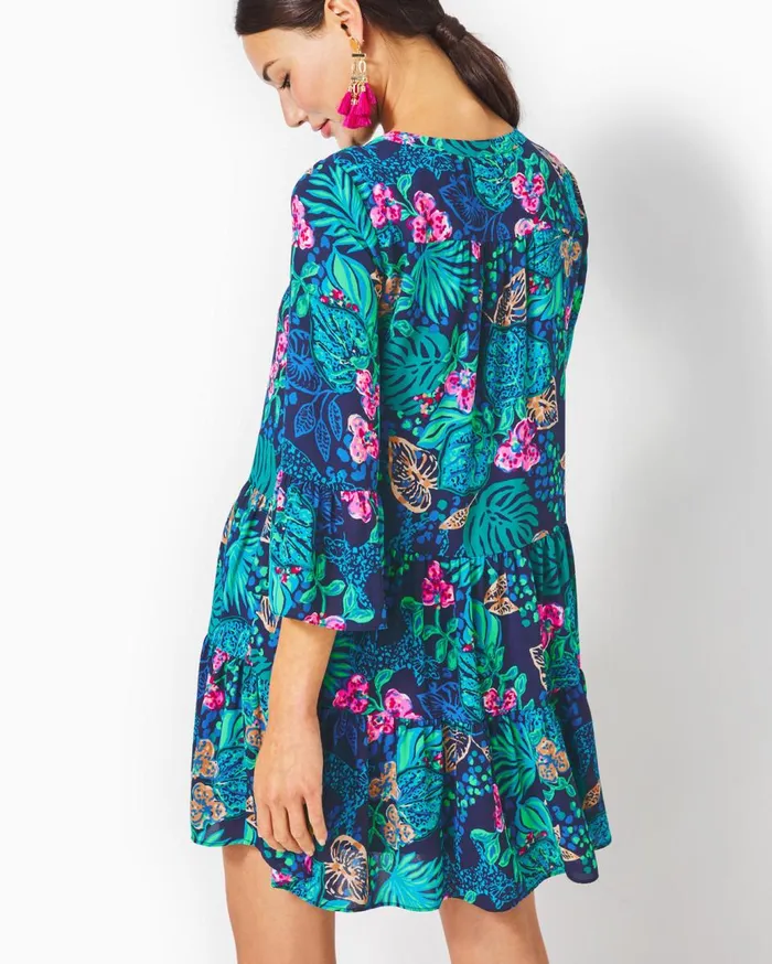 Women Lilly Pulitzer Dresses Gabriel Dress Low Tide Navy Life Of The Party Women Lilly Pulitzer Dresses Gabriel Dress Low Tide Navy Life Of The Party