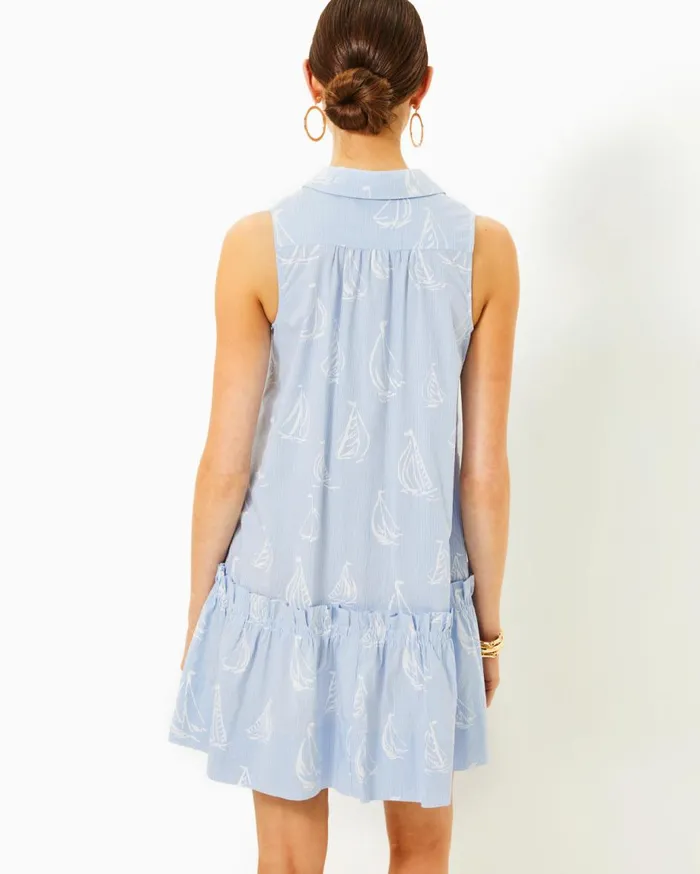 Women Lilly Pulitzer Dresses Gabriel Dress Low Tide Navy Life Of The Party Women Lilly Pulitzer Dresses Gabriel Dress Low Tide Navy Life Of The Party