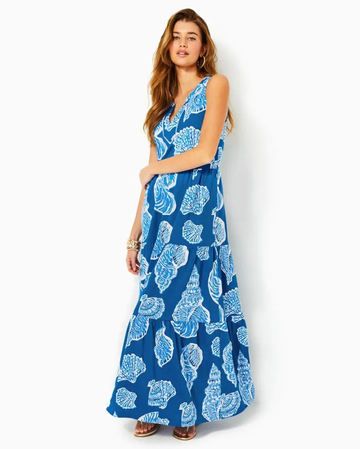 Women Lilly Pulitzer Dresses Gabriel Dress Low Tide Navy Life Of The Party Women Lilly Pulitzer Dresses Gabriel Dress Low Tide Navy Life Of The Party