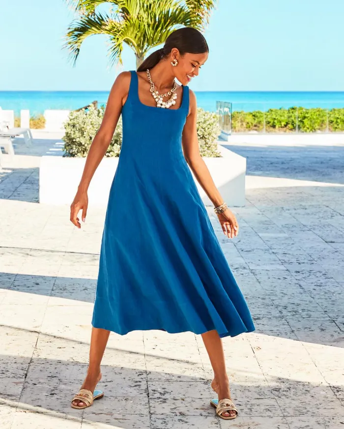 Women Lilly Pulitzer Dresses Jorgian Linen Midi Dress Multi For The Fans Women Lilly Pulitzer Dresses Jorgian Linen Midi Dress Multi For The Fans