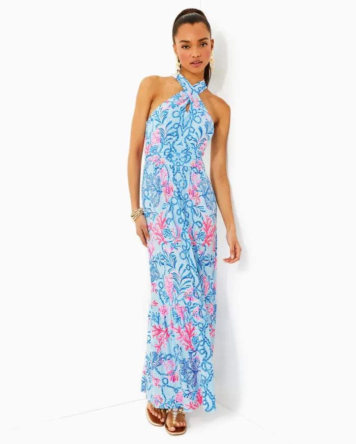 Women Lilly Pulitzer Dresses Jorgian Linen Midi Dress Multi For The Fans Women Lilly Pulitzer Dresses Jorgian Linen Midi Dress Multi For The Fans