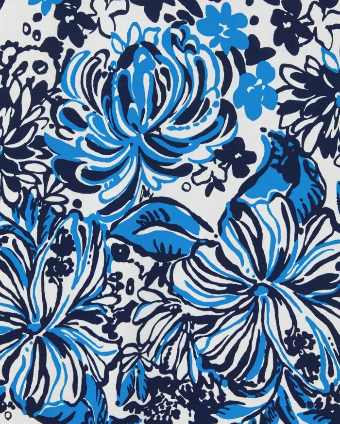 Women Lilly Pulitzer Dresses UPF 50 ChillyLilly Seralina Maxi Dress Briny Blue A Bit Salty Engineered Chillylilly Women Lilly Pulitzer Dresses UPF 50 ChillyLilly Seralina Maxi Dress Briny Blue A Bit Salty Engineered Chillylilly