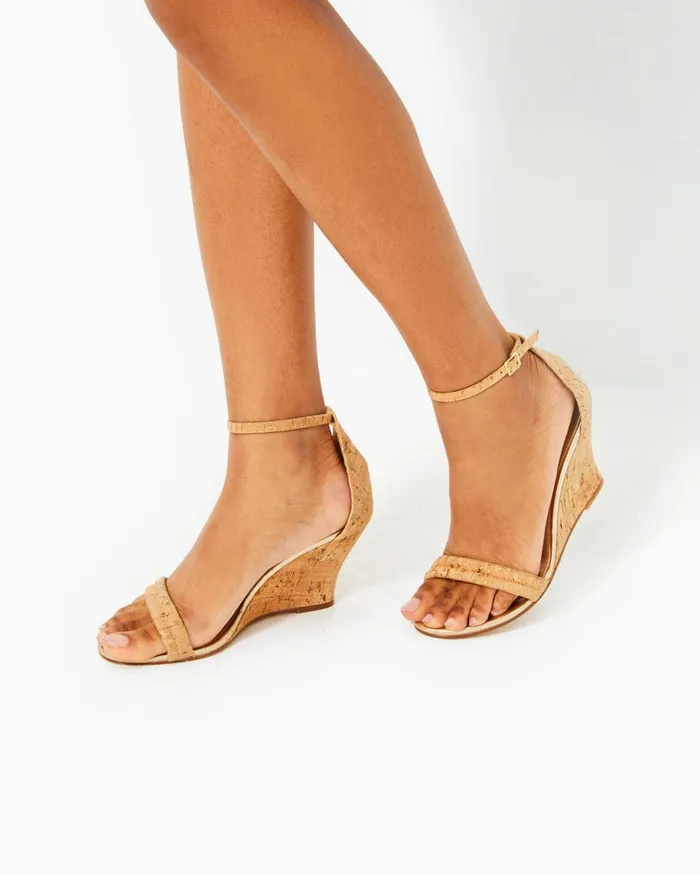 Women Lilly Pulitzer Shoes Jenna Wedge Natural Women Lilly Pulitzer Shoes Jenna Wedge Natural