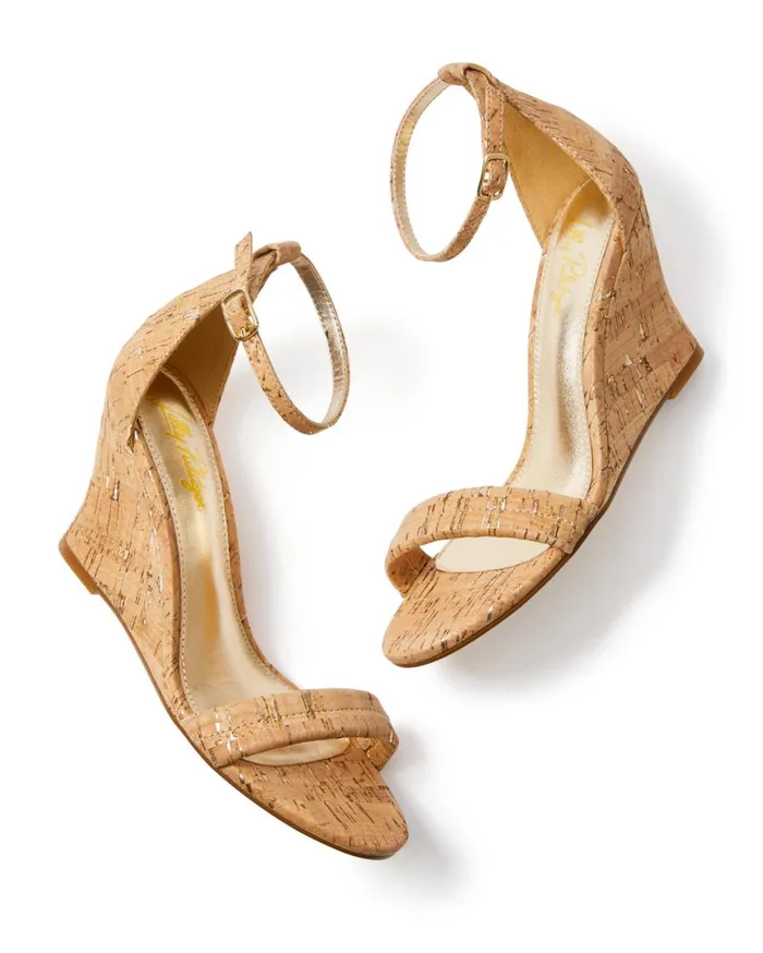 Women Lilly Pulitzer Shoes Jenna Wedge Natural Women Lilly Pulitzer Shoes Jenna Wedge Natural