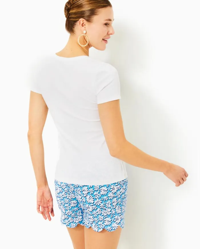 Women Lilly Pulitzer Tops Halee VNeck Top True Navy Women Lilly Pulitzer Tops Halee VNeck Top True Navy