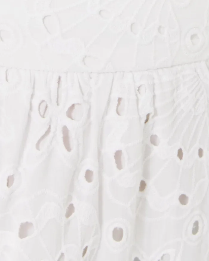Women Lilly Pulitzer Tops Winslow Eyelet Top Resort White Sealife Eyelet Women Lilly Pulitzer Tops Winslow Eyelet Top Resort White Sealife Eyelet