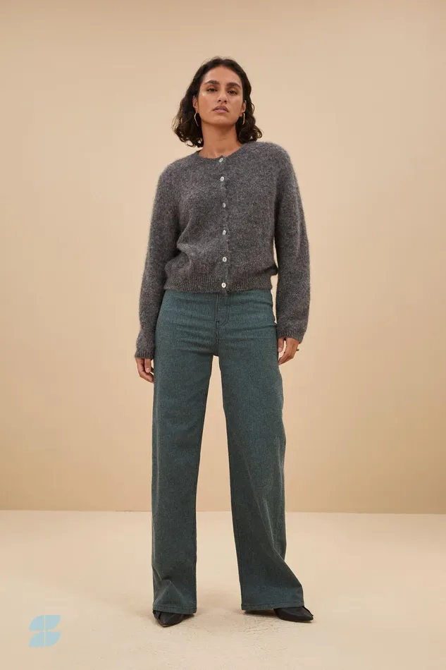 Women Lina Stripe Pants Rainforest Bybar Trousers