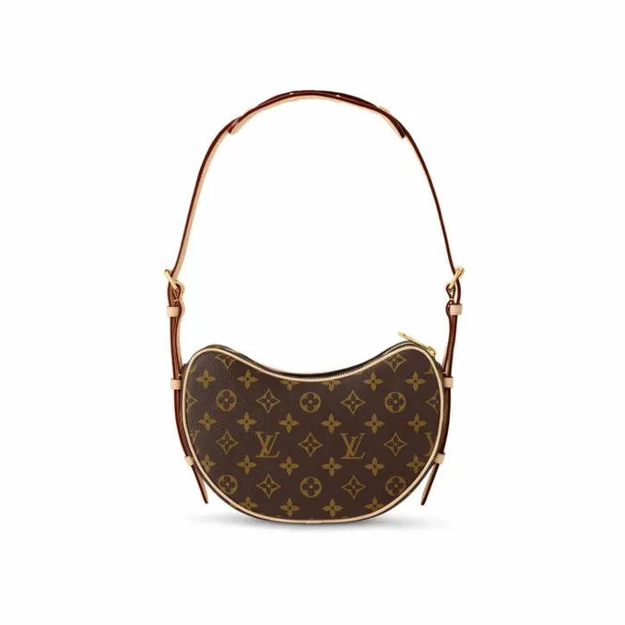 Women Loop Hobo Bag Louis Vuitton Louis Vuitton M46828 Croissant MM Monogram 8211 Louis Vuitton Handbag Store