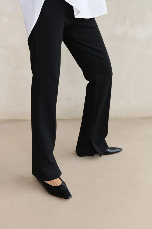 Women Lowie Pant Black Bybar Trousers