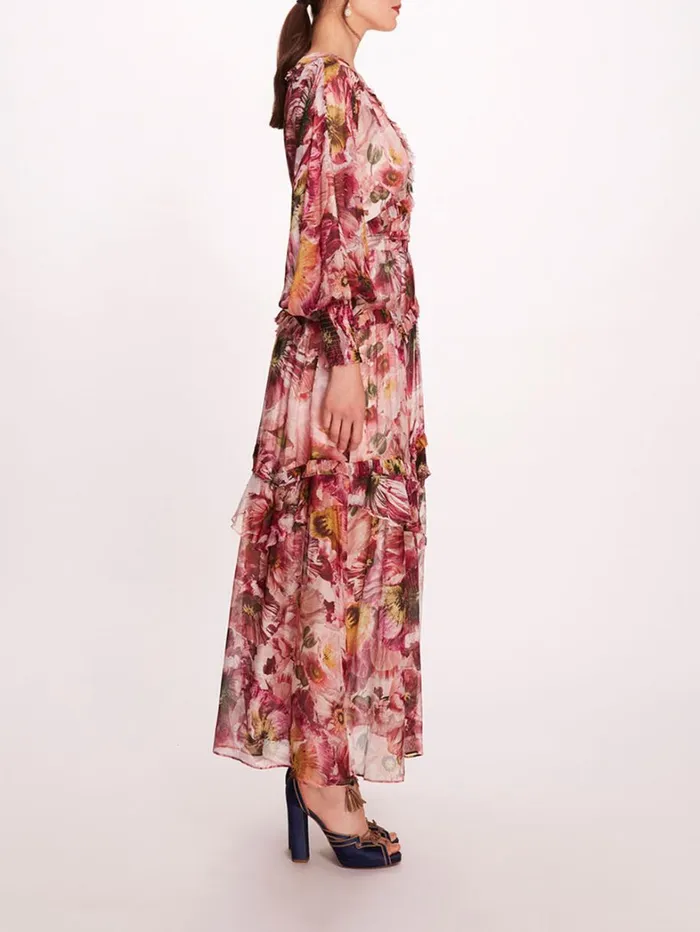 Women Marchesa Dresses Leilani Dress Blush Women Marchesa Dresses Leilani Dress Blush
