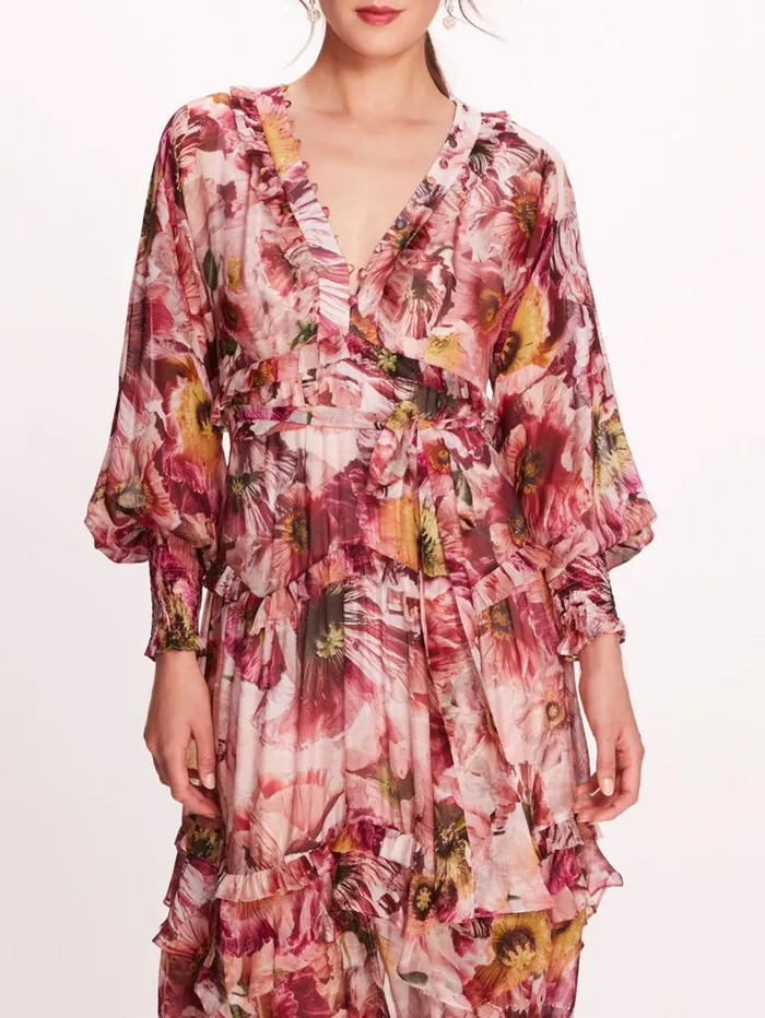 Women Marchesa Dresses Leilani Dress Blush Women Marchesa Dresses Leilani Dress Blush