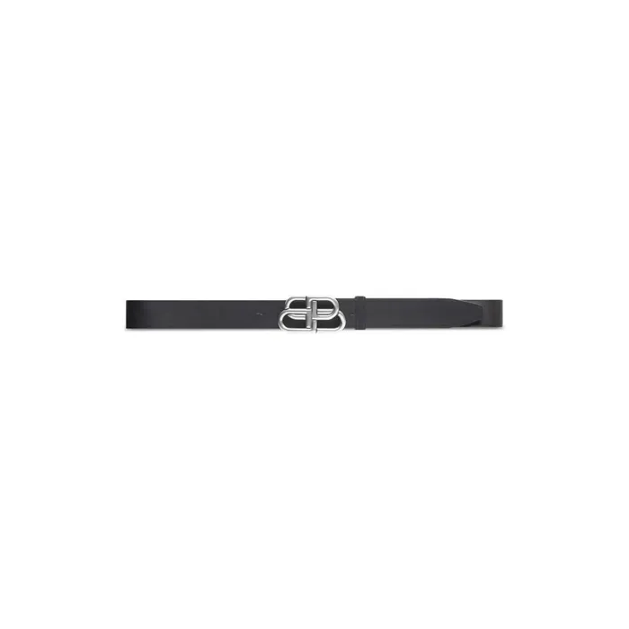 WomenMen Belts Balenciaga Bb Large Belt In Black