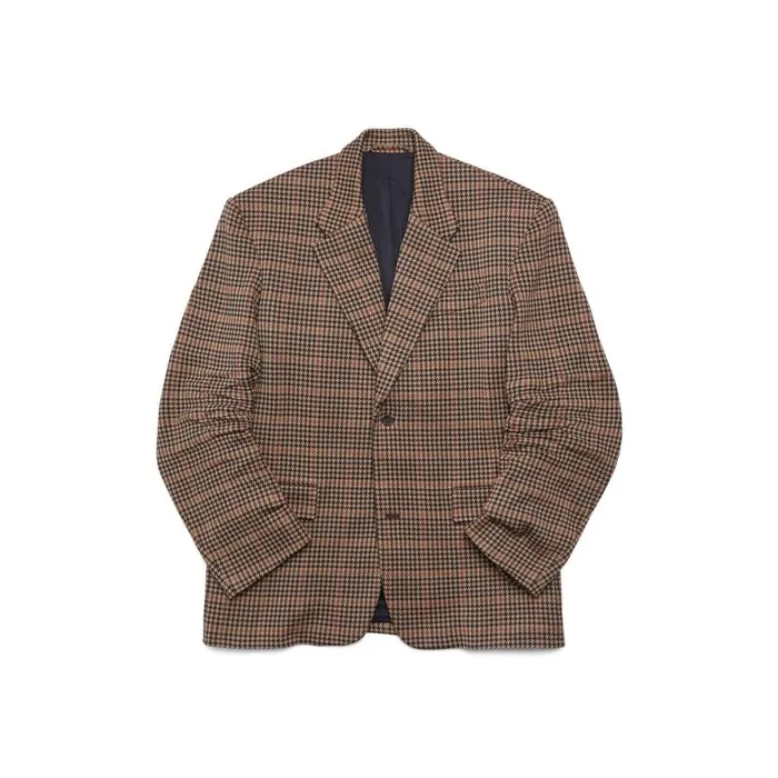 WomenMen Coats and Jackets Balenciaga Tailored Knitted Jacket In Beige