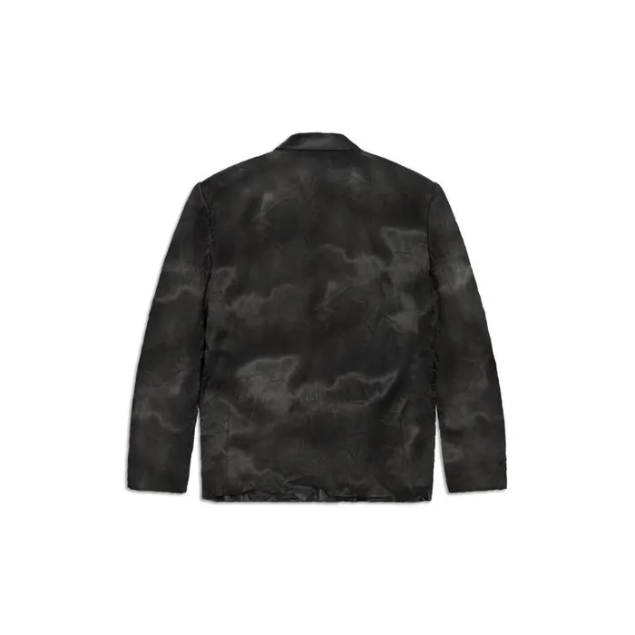 WomenMen Coats and Jackets Balenciaga Washed Jacket In Black