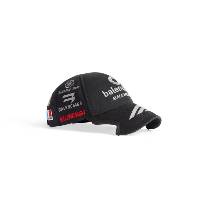 WomenMen Scarves and Caps Balenciaga Top League Cap In Black