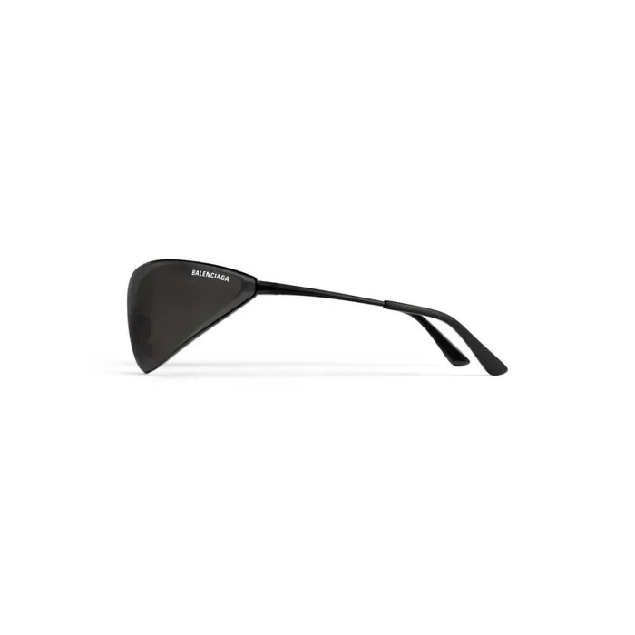 WomenMen Sunglasses Balenciaga Razor Cat Sunglasses In Black