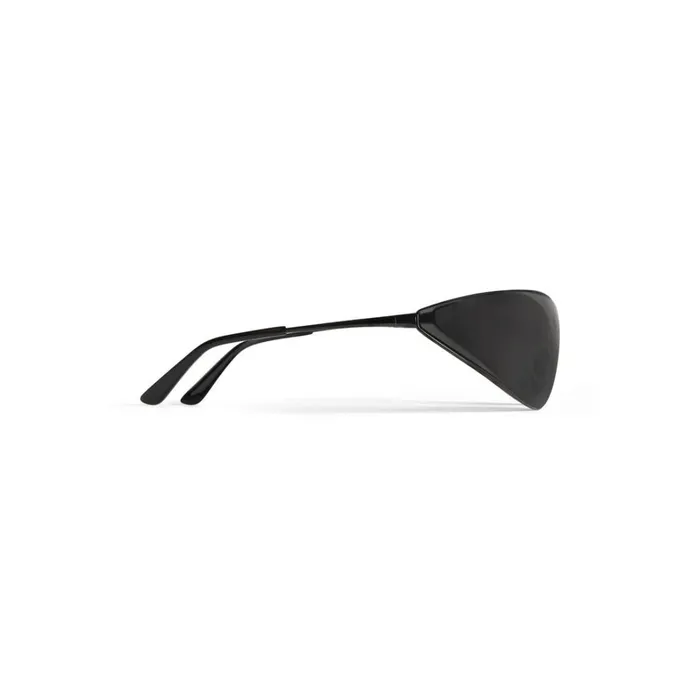 WomenMen Sunglasses Balenciaga Razor Cat Sunglasses In Black