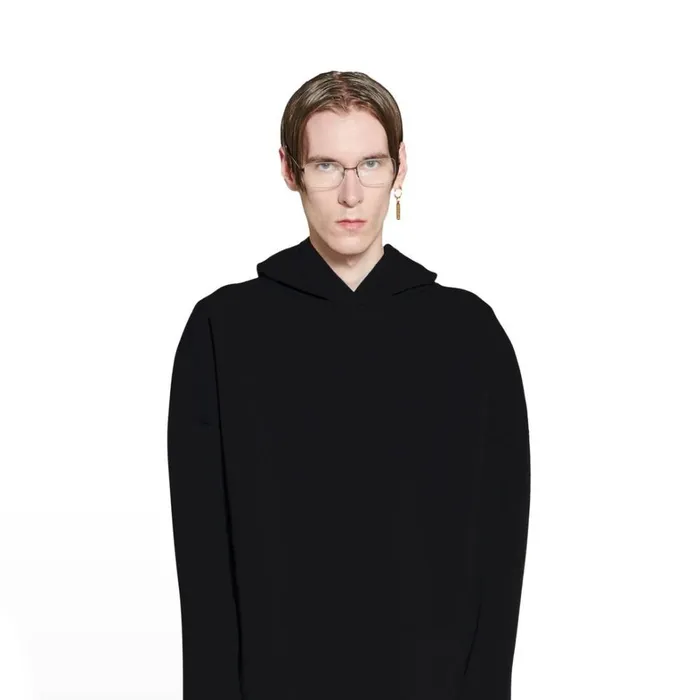 WomenMen Sweatshirts and Hoodies Balenciaga Hoodie In Black