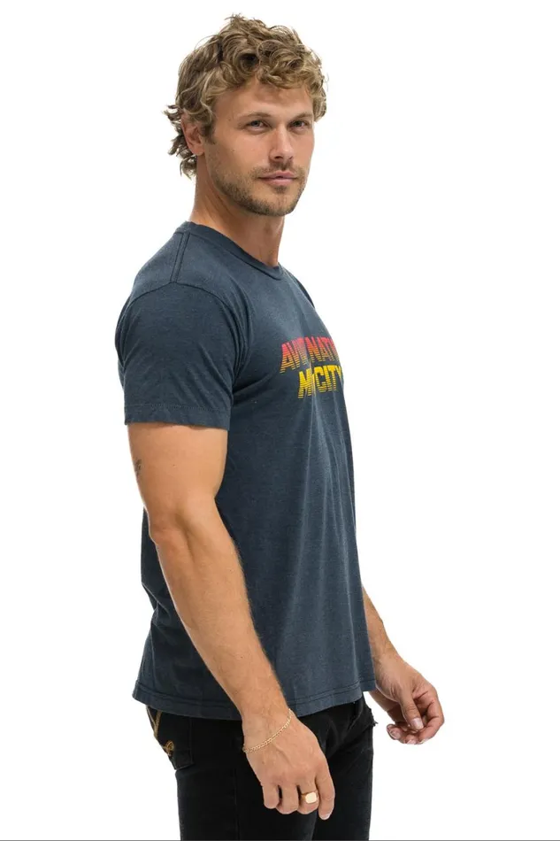 WomenMen Tees Aviator Nation Nashville Music City Tee 8211 Charcoal