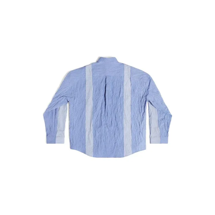 WomenMen Tops and Shirts Balenciaga Diy Shirt Oversized In Light Blue