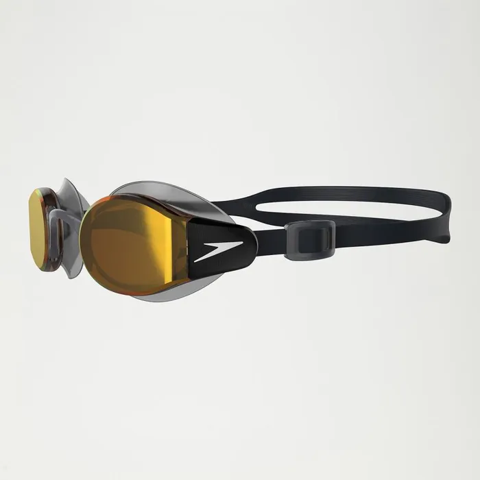WomenMen Triathlon and Open Water Speedo Mariner Pro Mirror Goggles Black