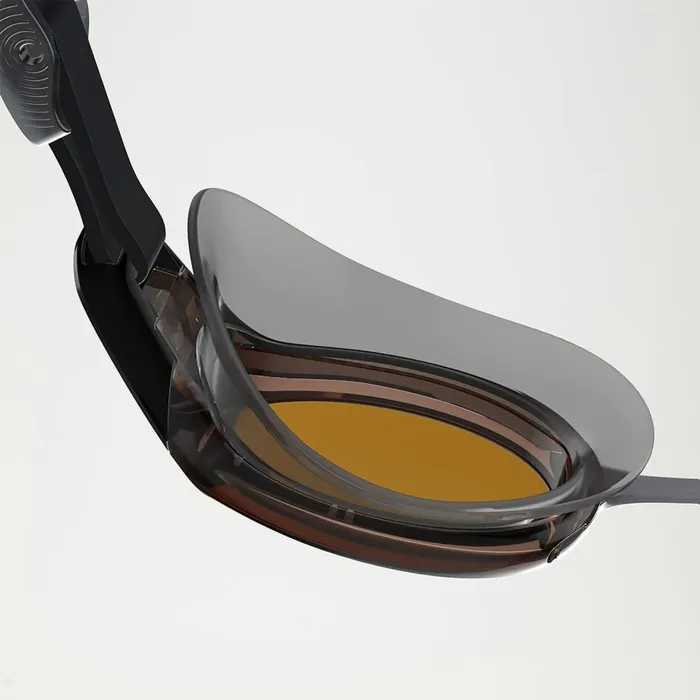 WomenMen Triathlon and Open Water Speedo Mariner Pro Mirror Goggles Black