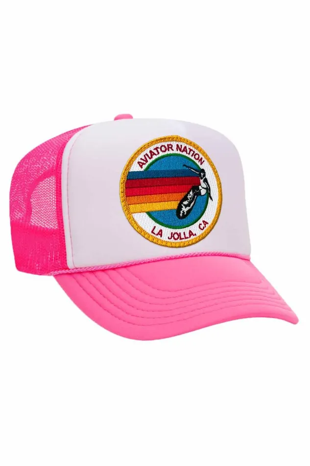 WomenMen Trucker Hats Aviator Nation La Jolla Trucker Hat