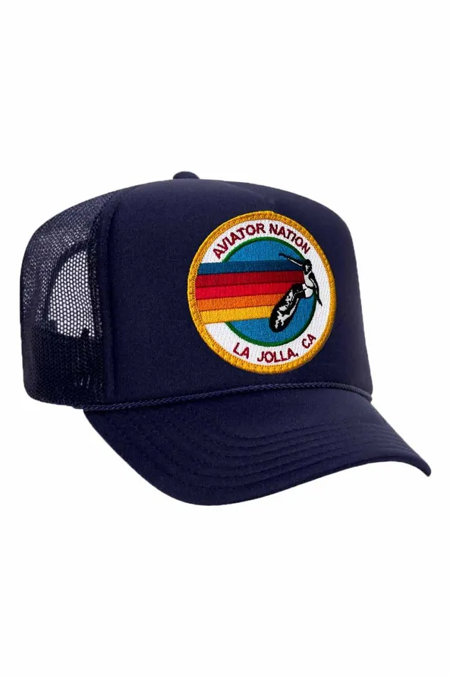 WomenMen Trucker Hats Aviator Nation La Jolla Trucker Hat