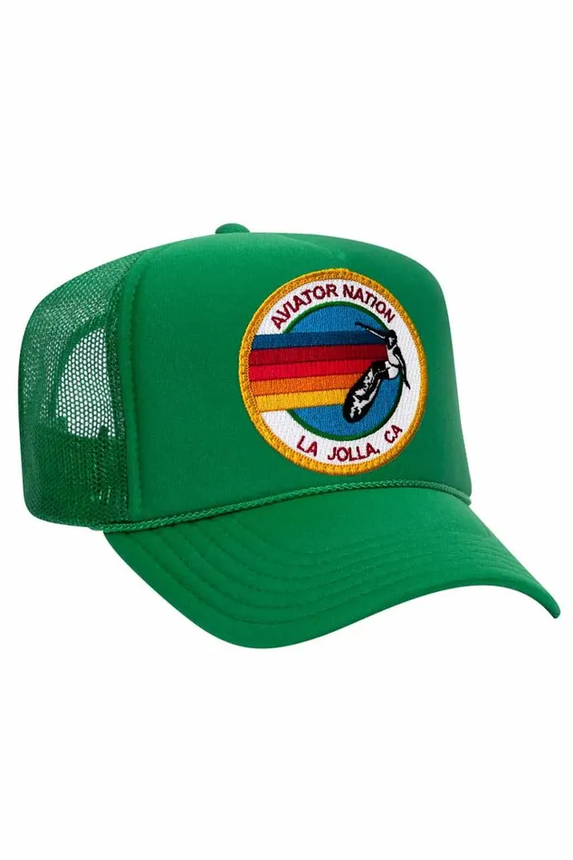 WomenMen Trucker Hats Aviator Nation La Jolla Trucker Hat