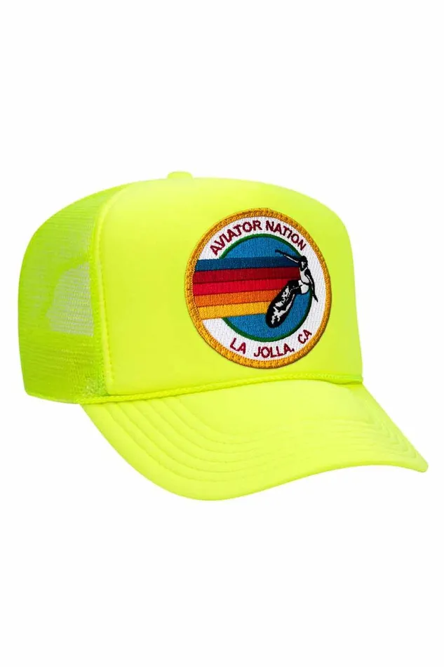 WomenMen Trucker Hats Aviator Nation La Jolla Trucker Hat