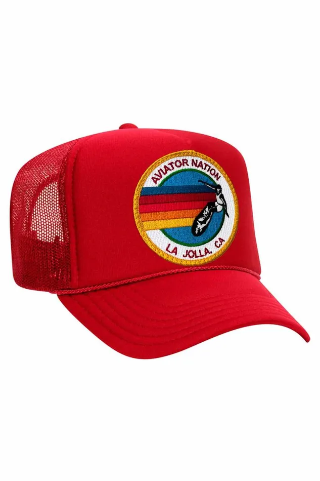 WomenMen Trucker Hats Aviator Nation La Jolla Trucker Hat