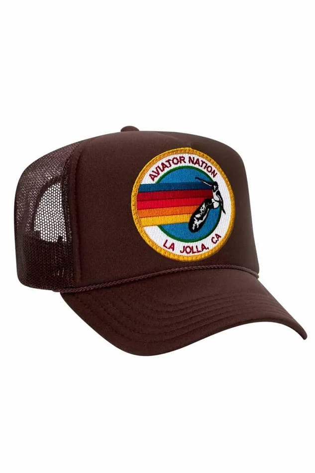 WomenMen Trucker Hats Aviator Nation La Jolla Trucker Hat