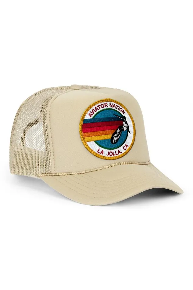 WomenMen Trucker Hats Aviator Nation La Jolla Trucker Hat