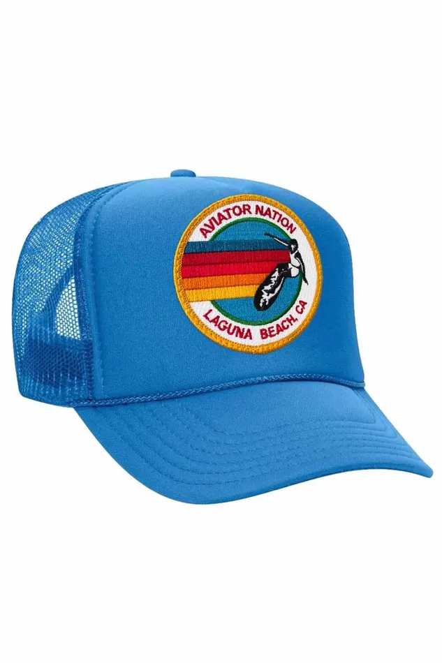 WomenMen Trucker Hats Aviator Nation Laguna Beach Trucker Hat
