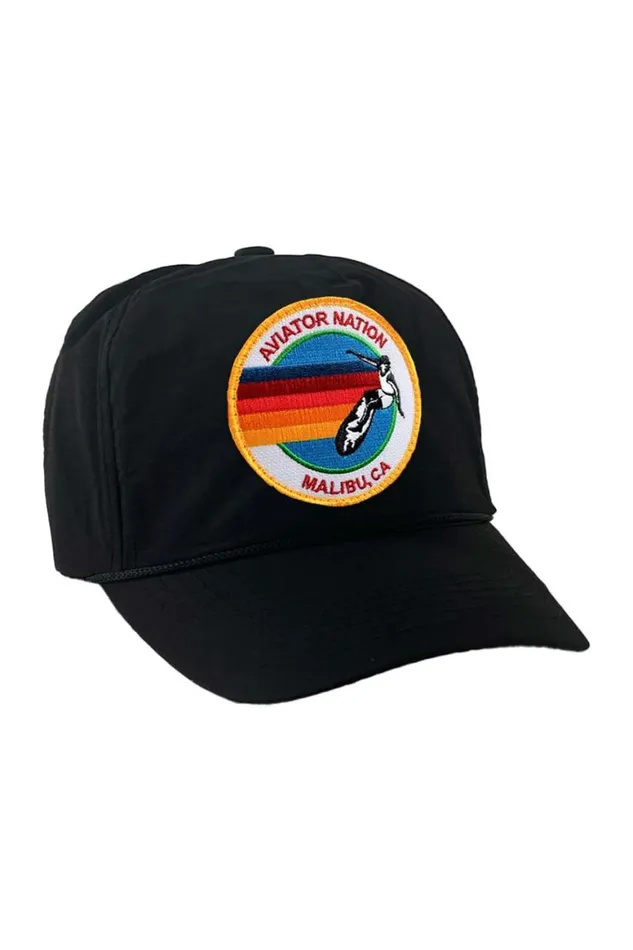 WomenMen Trucker Hats Aviator Nation Signature Malibu Vintage Nylon Trucker Hat WomenMen Trucker Hats Aviator Nation Signature Malibu Vintage Nylon Trucker Hat