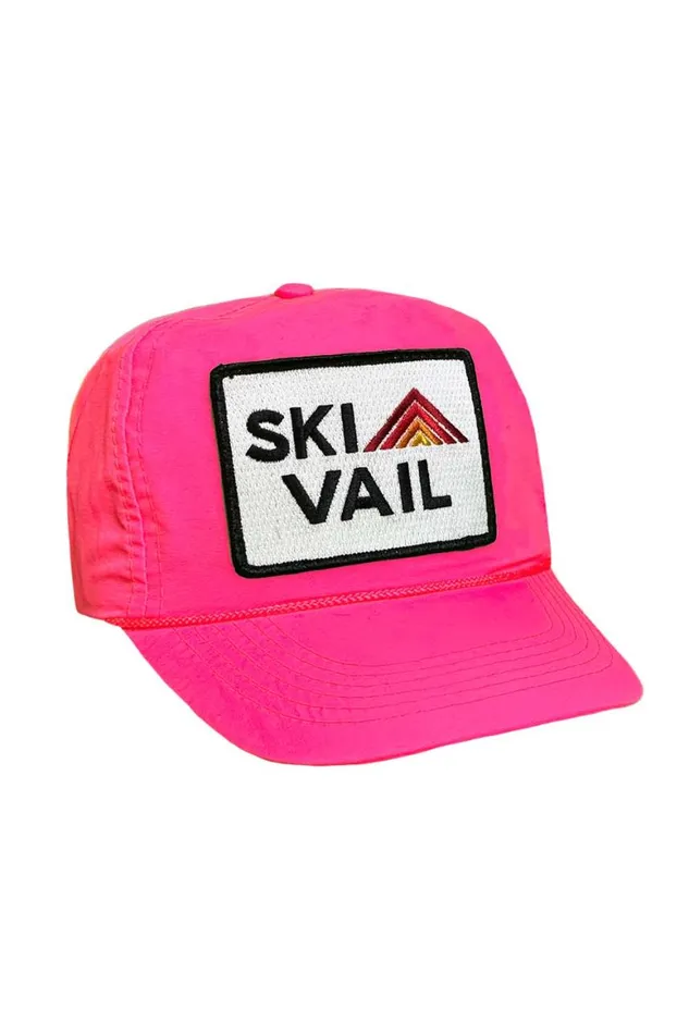 WomenMen Trucker Hats Aviator Nation Ski Vail 8211 Vintage Nylon Trucker Hat WomenMen Trucker Hats Aviator Nation Ski Vail 8211 Vintage Nylon Trucker Hat