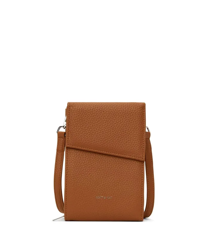 Women Met Vegan Crossbody Wallet 8211 Purity Carotene Matt and Nat Cell Phone Holders Women Met Vegan Crossbody Wallet 8211 Purity Carotene Matt and Nat Cell Phone Holders
