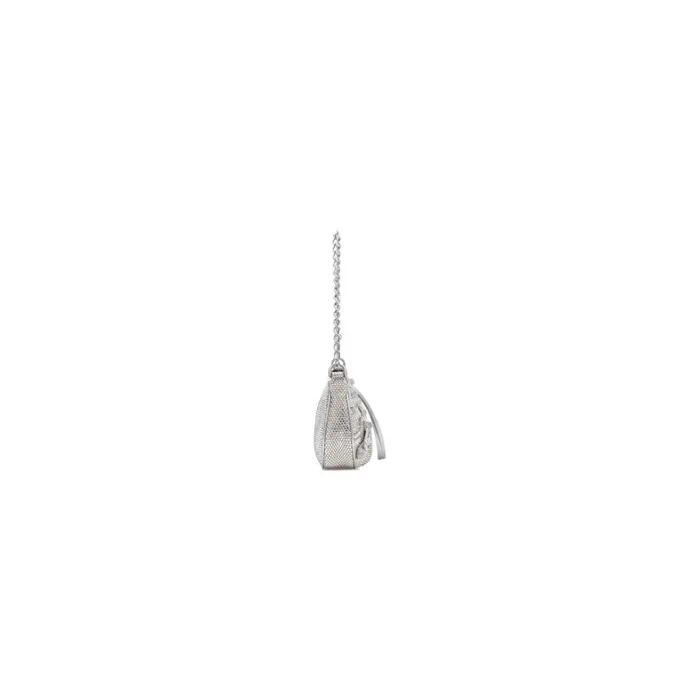 Women Mini Bags Balenciaga Le Cagole Mini Bag With Chain And Rhinestones In Grey